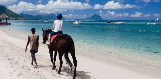 Jízda na koni, Mauricius
