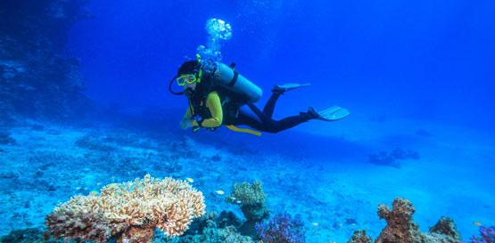 Potápění Mauricius